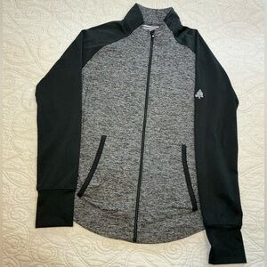 FootJoy Golf Zip-Up Black & Gray Jacket women’s size  S